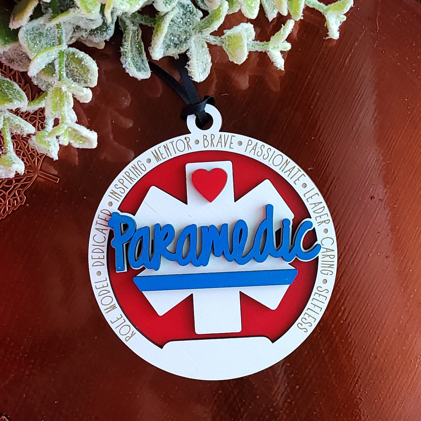 Personalized Paramedic Ornament