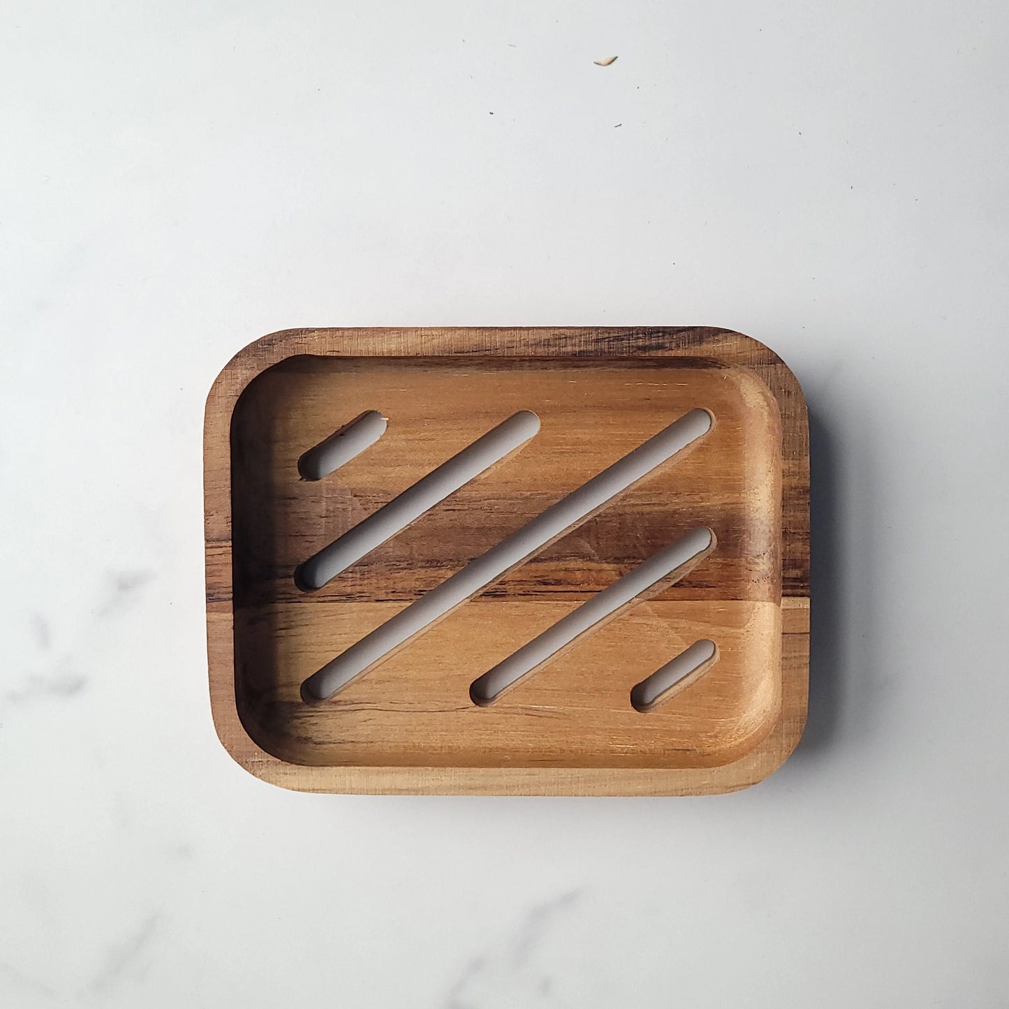 Natural Teak Wood Soap Dish