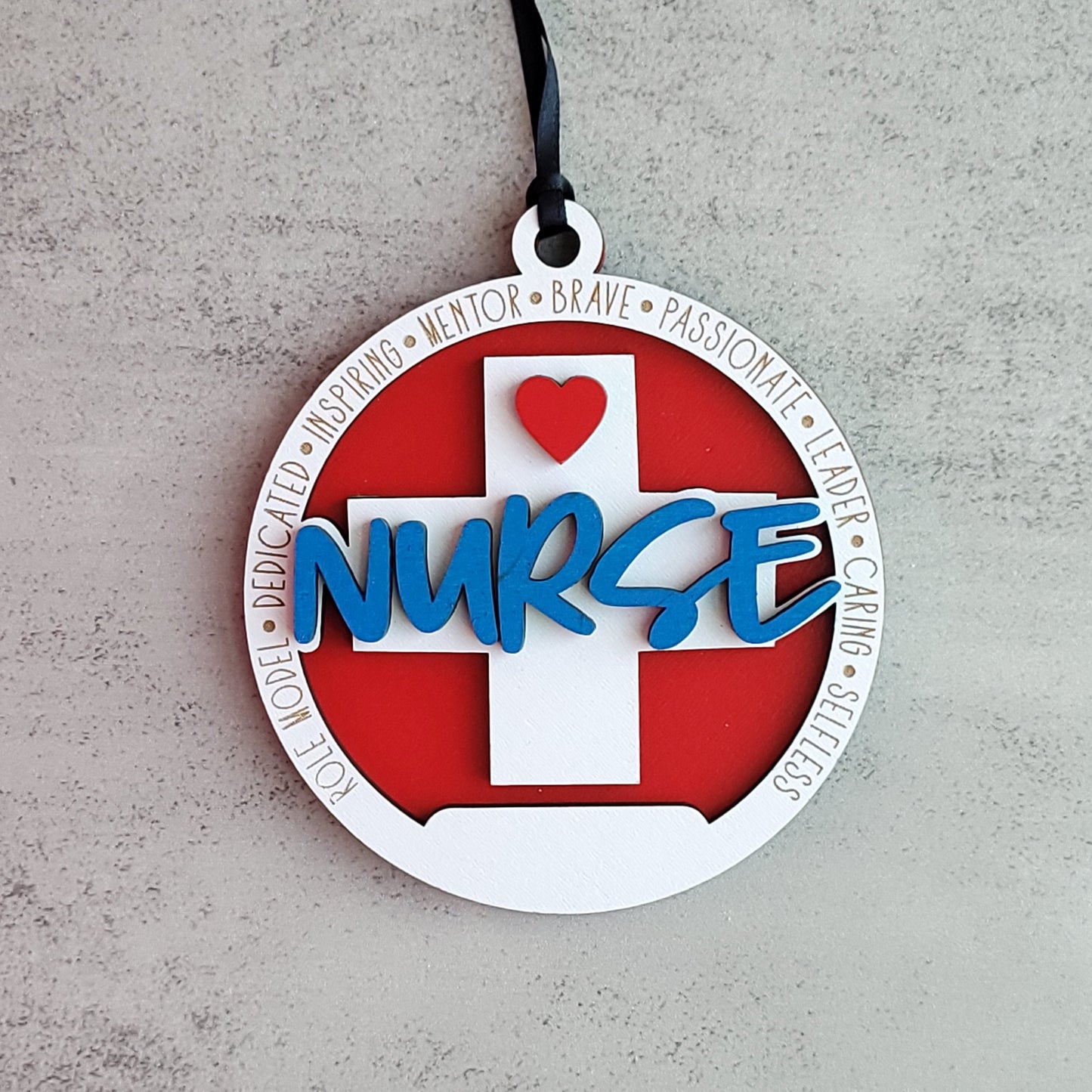 Personalized Nurse Christmas Ornament